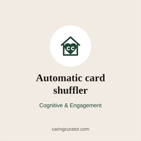 Automatic card shuffler