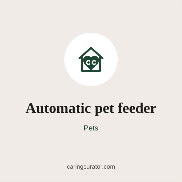 Automatic pet feeder