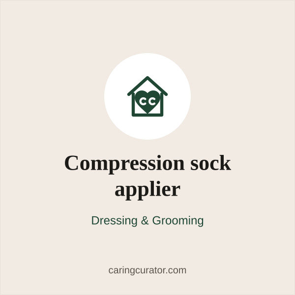 Compression sock applier