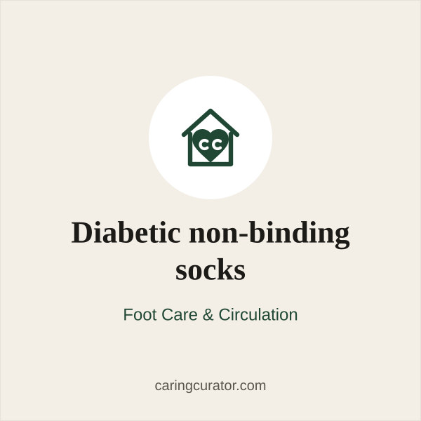 Diabetic non-binding socks