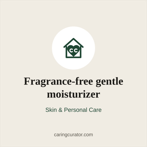 Fragrance-free gentle moisturizer