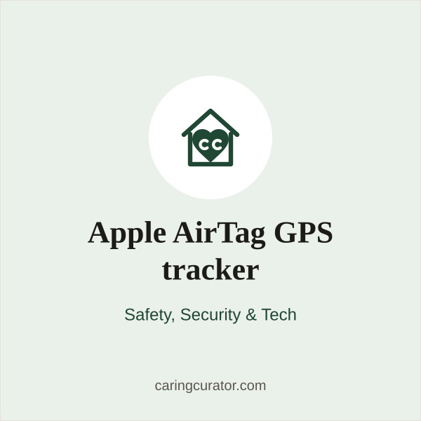 Apple AirTag GPS tracker