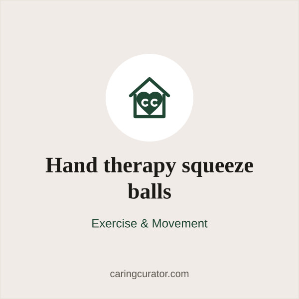Hand therapy squeeze balls