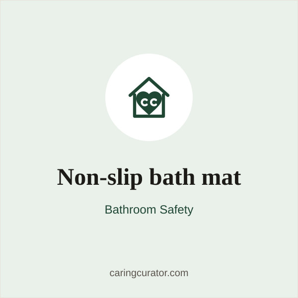 Non-slip bath mat