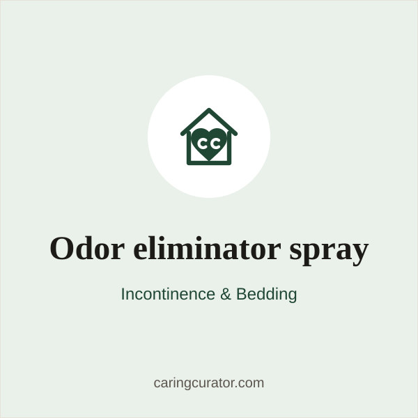 Odor eliminator spray
