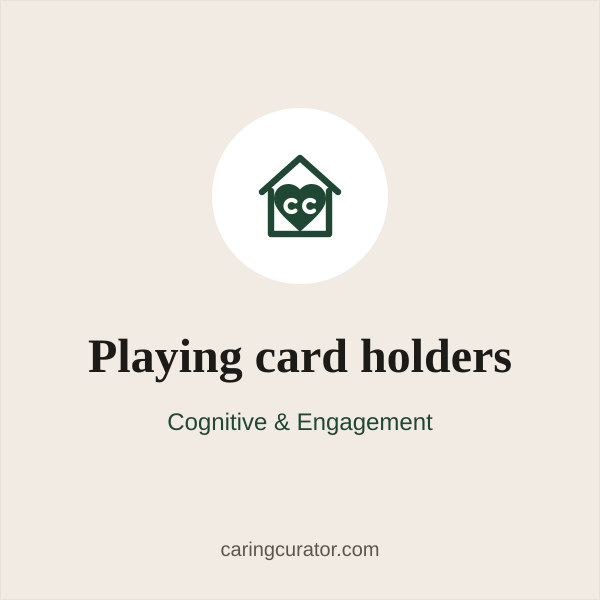Playing card holders