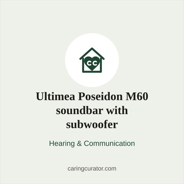 Ultimea Poseidon M60 soundbar with subwoofer